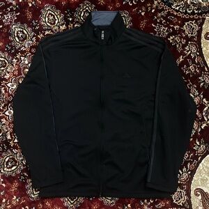 Black adidas track jacket
